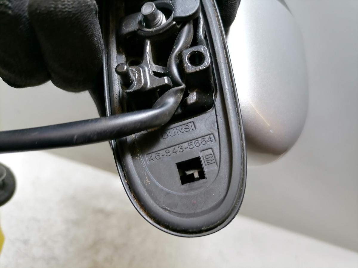 Opel Corsa D original Au&szlig;enspiegel links elektr verstellbar Z157 Starsilber BJ08